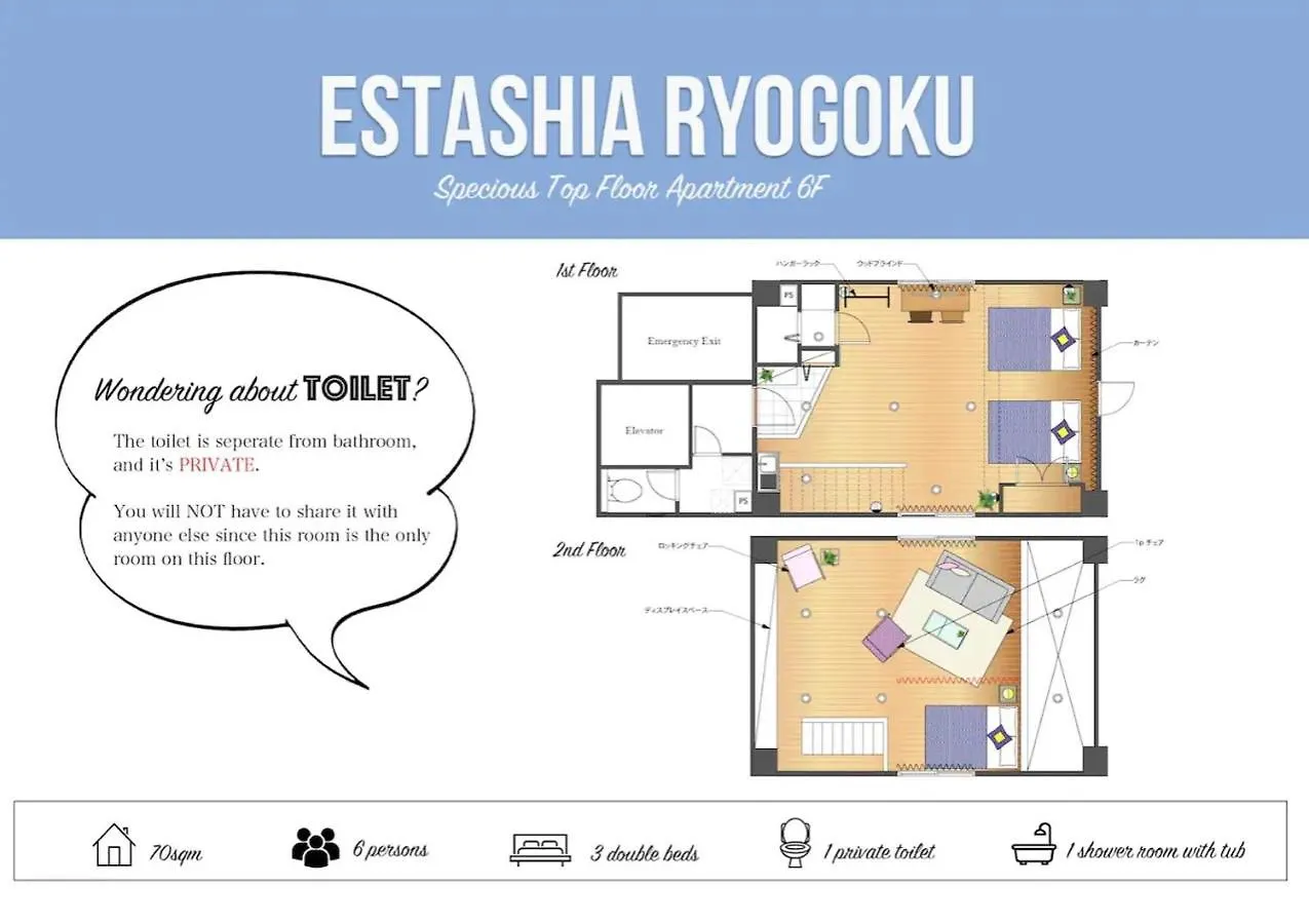 Hotel Estasia Ryogoku - Vacation Stay 53008V Tokyo Apartment